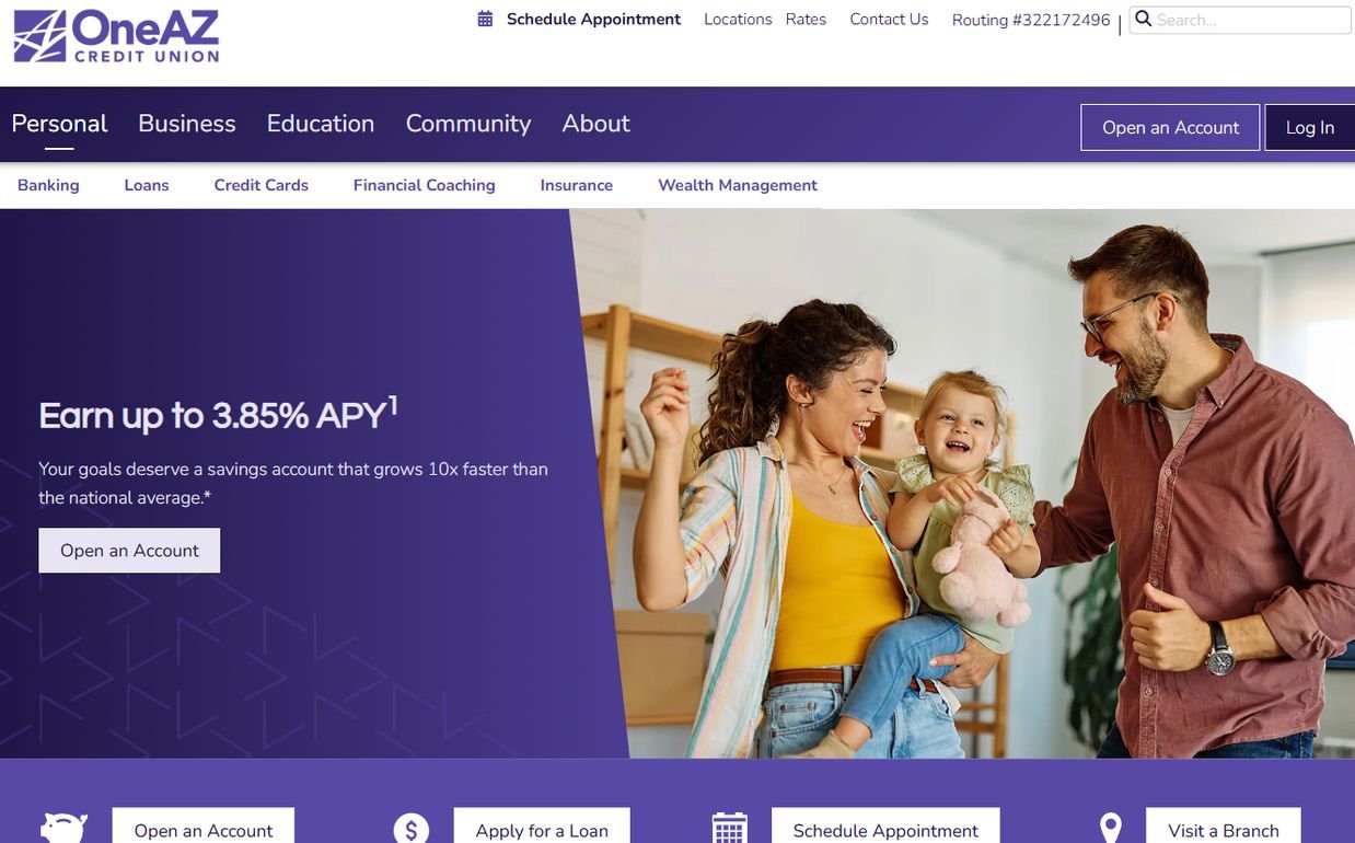 OneAZ Credit Union – oneaz.com