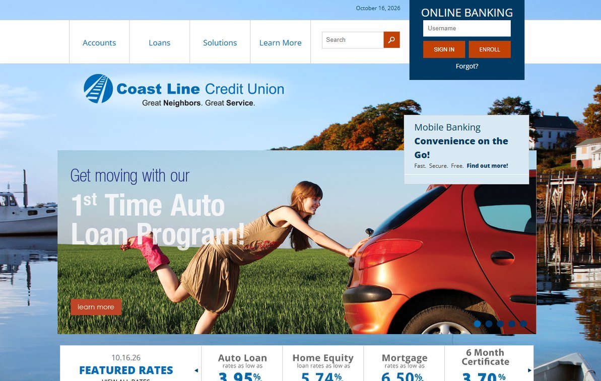 Coastline Credit Union – coastlinecu.com