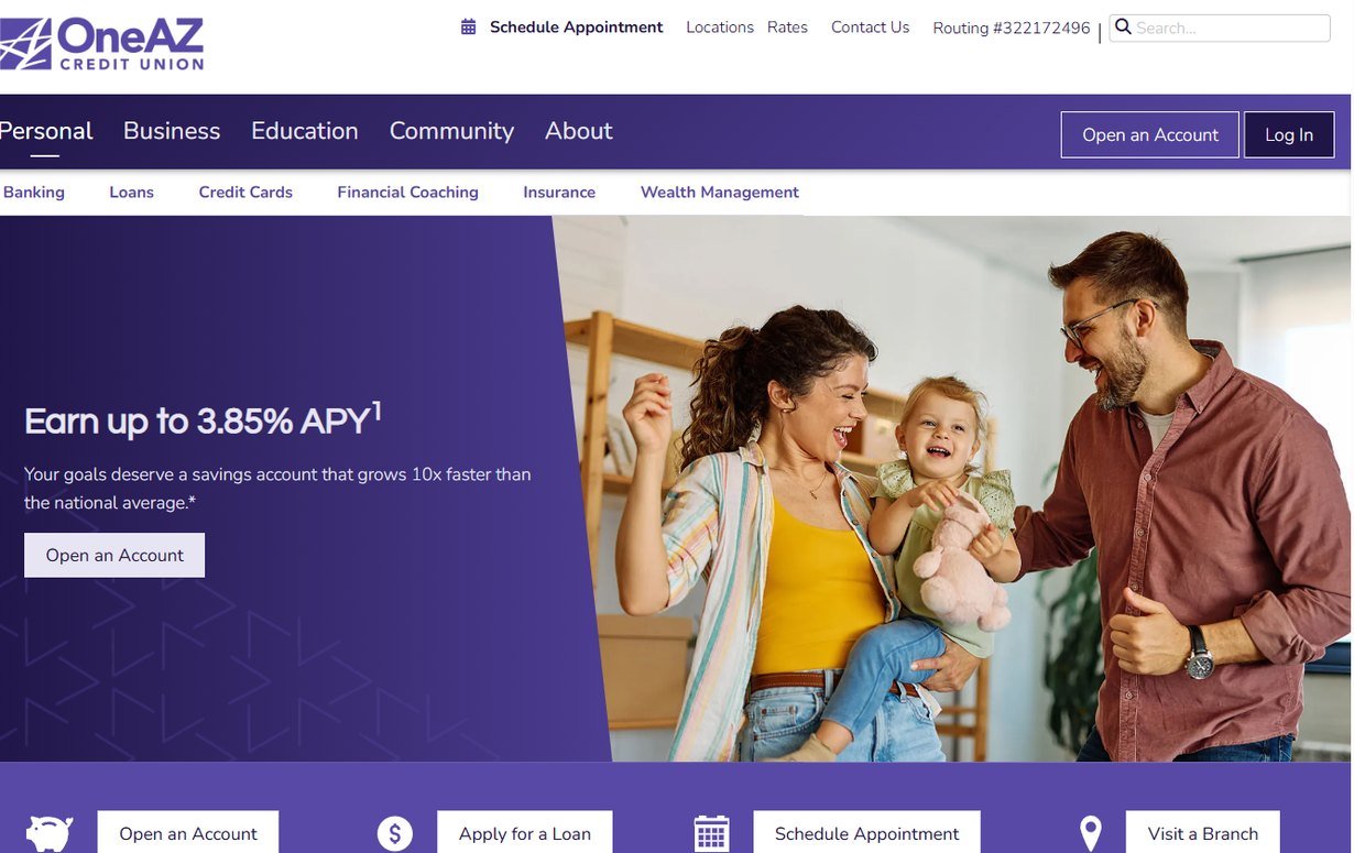 OneAZ Credit Union – oneaz.com