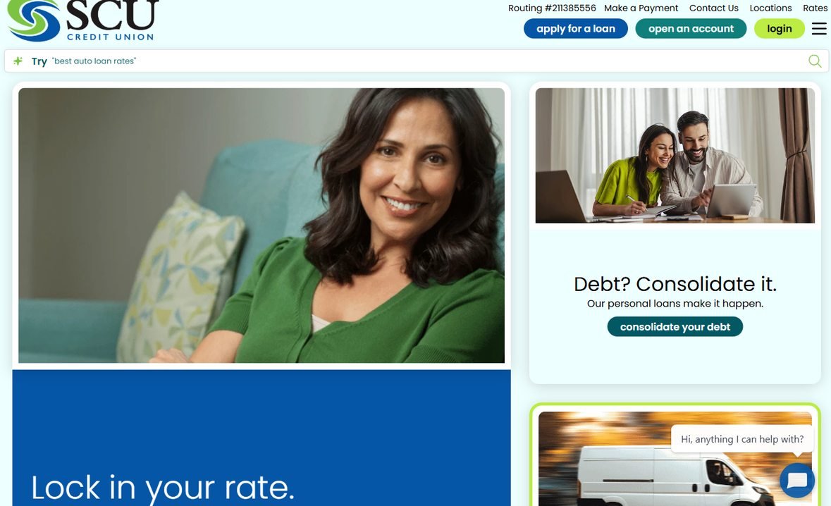 SCU Credit Union – scucu.org